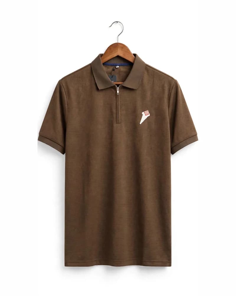 Condom_polo_-_brown_zip_polo_x9pgwq_2925f3
